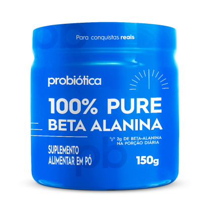 100% Pure Beta Alanina Probiótica - 150g 100% Pure Beta Alanina Probiótica - 150g