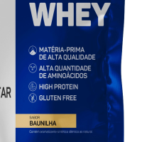 100% Whey Refil Max Titanium Baunilha - 900g
