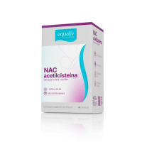 Acetilcisteína NAC 600 mg Equaliv - 60 cápsulas Acetilcisteína NAC 600 mg Equaliv - 60 cápsulas