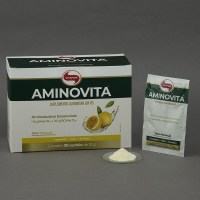 Aminovita Maracujá Vitafor - 30 sachês 10g Aminovita Maracujá Vitafor - 30 sachês 10g