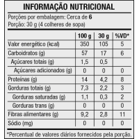 Aveia Flocos Finos Integral Sabores do Campo Vitao - 170g Aveia Flocos Finos Integral Sabores do Campo Vitao - 170g
