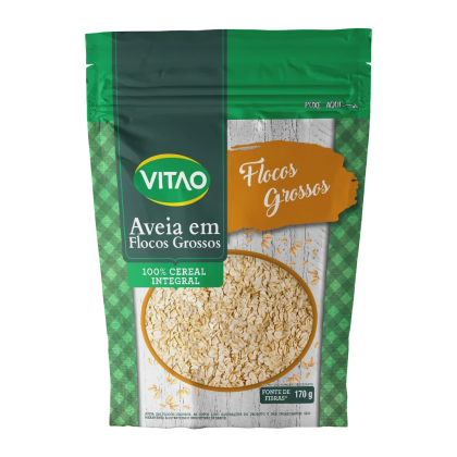 Aveia Flocos Grossos Vitao - 170g