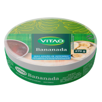 Bananada Zero Açúcar Vitao - 270g