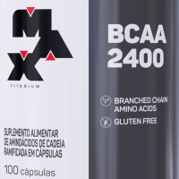 BCAA 2400 Max Titanium - 100 cápsulas BCAA 2400 Max Titanium - 100 cápsulas