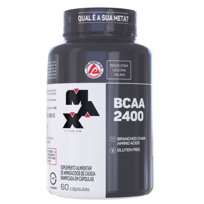 BCAA 2400 Max Titanium - 60 cápsulas BCAA 2400 Max Titanium - 60 cápsulas