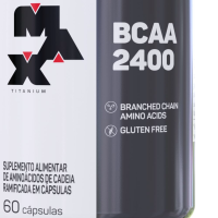 BCAA 2400 Max Titanium - 60 cápsulas BCAA 2400 Max Titanium - 60 cápsulas