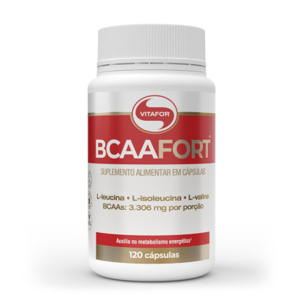 BCAA Fort Vitafor - 120 cápsulas BCAA Fort Vitafor - 120 cápsulas