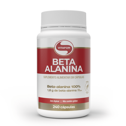 Beta Alanina Vitafor - 240 cápsulas