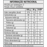 Biscoito Arroz Zero açúcar Naturatta Chocolate Vitao - 60g Biscoito Arroz Zero açúcar Naturatta Chocolate Vitao - 60g
