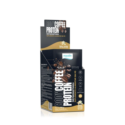 Body Coffee Protein Vanilla Equaliv - 10 sachês
