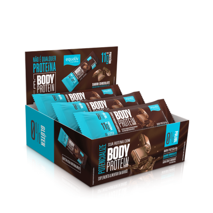 Body Protein Barra Chocolate Equaliv - 9 unidades Body Protein Barra Chocolate Equaliv - 9 unidades