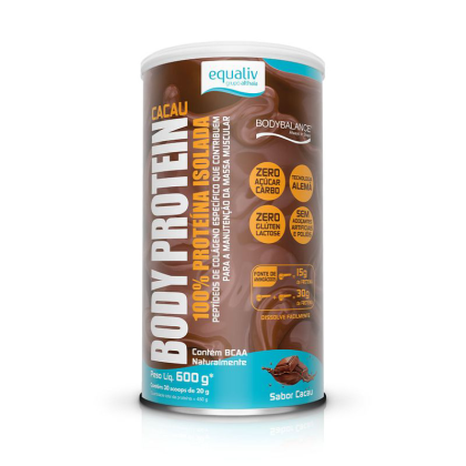 Body Protein Cacau Equaliv - 600g Body Protein Cacau Equaliv - 600g