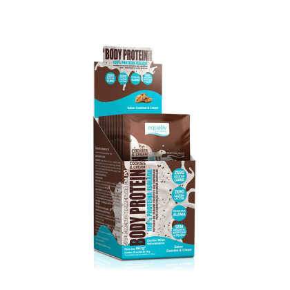Body Protein Cookies Equaliv - 10 sachês Body Protein Cookies Equaliv - 10 sachês