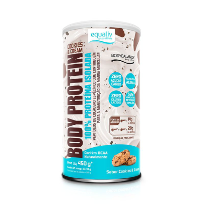 Body Protein Cookies Equaliv - 450g Body Protein Cookies Equaliv - 450g