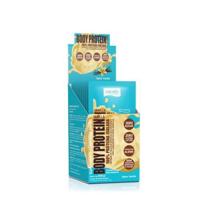 Body Protein Vanilla Equaliv - 10 sachês Body Protein Vanilla Equaliv - 10 sachês