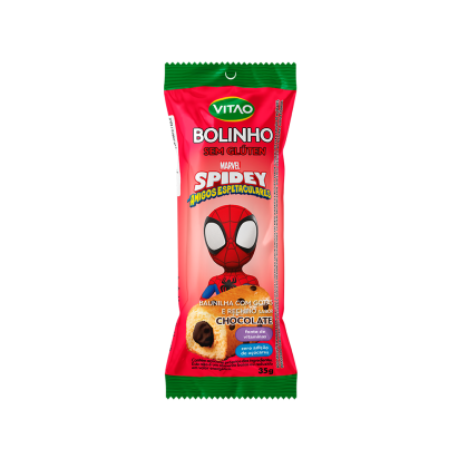 Bolinho Gotas sem Glúten Disney Chocolate Vitao - 35g Bolinho Gotas sem Glúten Disney Chocolate Vitao - 35g