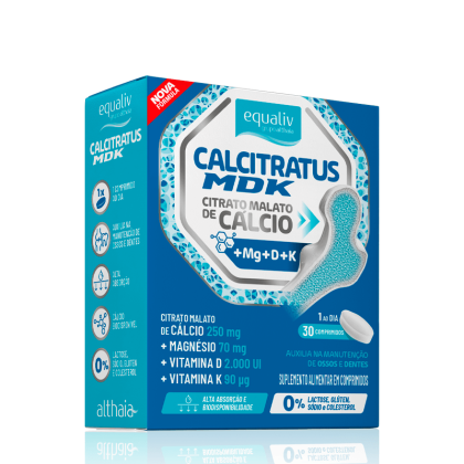 Calcitratus Equaliv - 30 comprimidos