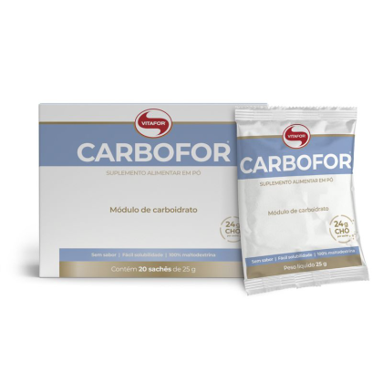 Carbofor Vitafor - 20 sachês 25g