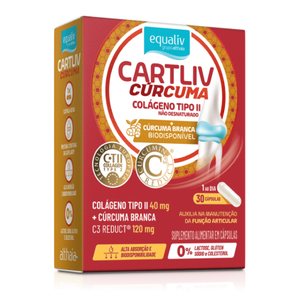 Cartliv Cúrcuma Equaliv - 30 cápsulas Cartliv Cúrcuma Equaliv - 30 cápsulas