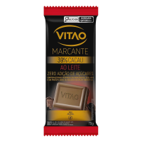 Chocolate Ao Leite Zero açúcar Marcante Vitao - 70g