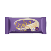 Chocolate Proteico Branco Zero açúcar Soulpro Vitao - 40g