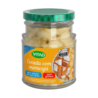 Cocada ao Leite Maracujá Zero açúcar Vitao - 200g