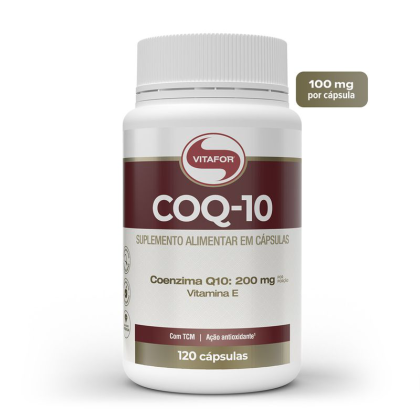 Coenzima Q10 Vitafor 200mg - 120 cápsulas