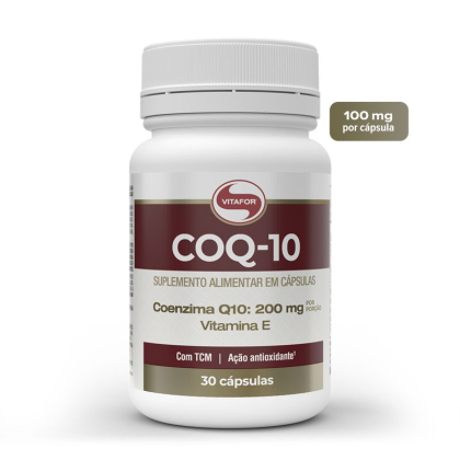 Coenzima Q10 Vitafor 200mg - 30 cápsulas