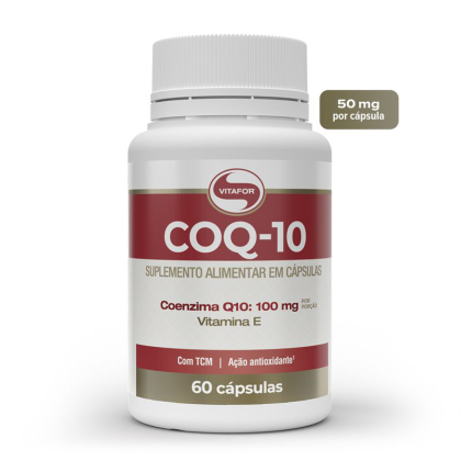 Coenzima Q10 Vitafor 100mg - 60 cápsulas