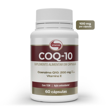 Coenzima Q10 Vitafor 200mg - 60 cápsulas