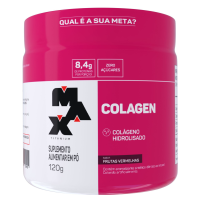 Colágeno Hidrolisado Max Titanium Frutas Vermelhas - 120g Colágeno Hidrolisado Max Titanium Frutas Vermelhas - 120g
