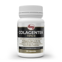 Colagentek Tipo II Vitafor - 30 cápsulas