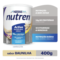 Complemento Alimentar Nutren Active Baunilha Nestlé - 400g