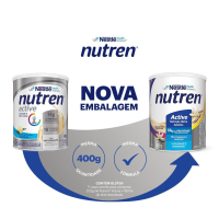 Complemento Alimentar Nutren Active Baunilha Nestlé - 400g