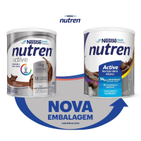 Complemento Alimentar Nutren Active Chocolate Nestlé - 400g
