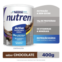 Complemento Alimentar Nutren Active Chocolate Nestlé - 400g
