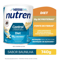 Complemento Alimentar Nutren Control Baunilha Nestlé - 740g Complemento Alimentar Nutren Control Baunilha Nestlé - 740g
