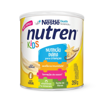Complemento Alimentar Nutren Kids Baunilha Nestlé - 350g