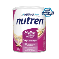 Complemento Alimentar Nutren Mulher Baunilha Nestlé - 400g Complemento Alimentar Nutren Mulher Baunilha Nestlé - 400g