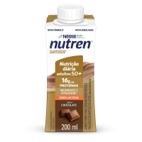 Complemento Alimentar Nutren Senior Zero Lactose Chocolate Nestlé - 200ml