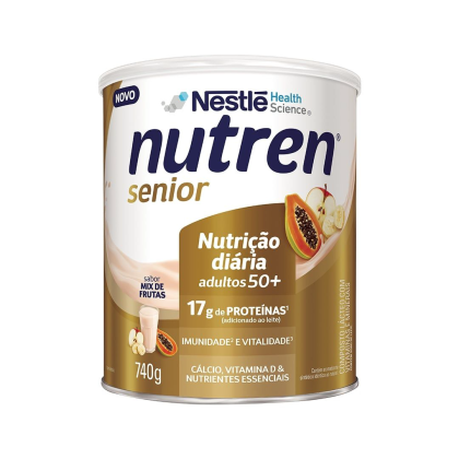 Complemento Alimentar Nutren Senior Mix de Frutas Nestlé - 740g Complemento Alimentar Nutren Senior Mix de Frutas Nestlé - 740g