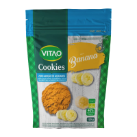 Cookies Banana Integral Zero Açúcar Vitao - 120g