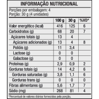 Cookies sem Glúten Baunilha Vitao - 120g Cookies sem Glúten Baunilha Vitao - 120g