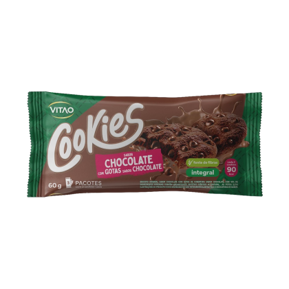 Cookies Chocolate Integral Vitao - 60g