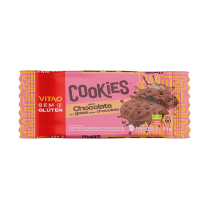 Cookies sem Glúten Chocolate Vitao - 60g