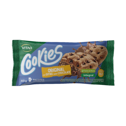 Cookies Tradicional Integral Vitao - 60g