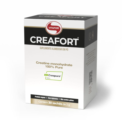 Creatina Creafort Creapure Vitafor - 30 sachês 3g Creatina Creafort Creapure Vitafor - 30 sachês 3g