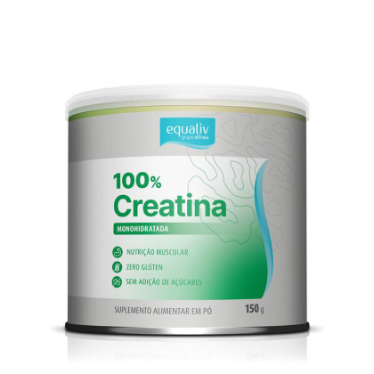 Creatina 100% Monohidratada Equaliv - 150g Creatina 100% Monohidratada Equaliv - 150g