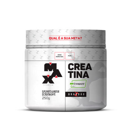 Creatina Creapure Rafael Brandão Max Titanium - 250g Creatina Creapure Rafael Brandão Max Titanium - 250g