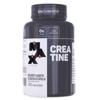 Creatina Max Titanium - 120 cápsulas Creatina Max Titanium - 120 cápsulas